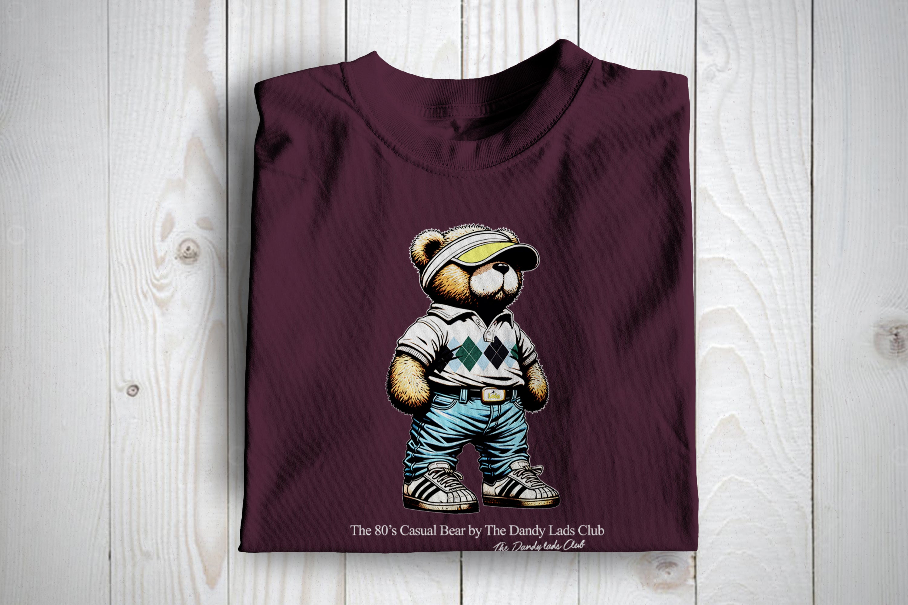 The 1980's Bear Football Casuals Awaydays T Shirt