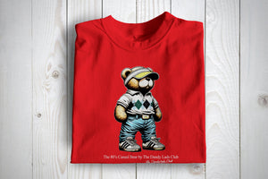 The 1980's Bear Football Casuals Awaydays T Shirt