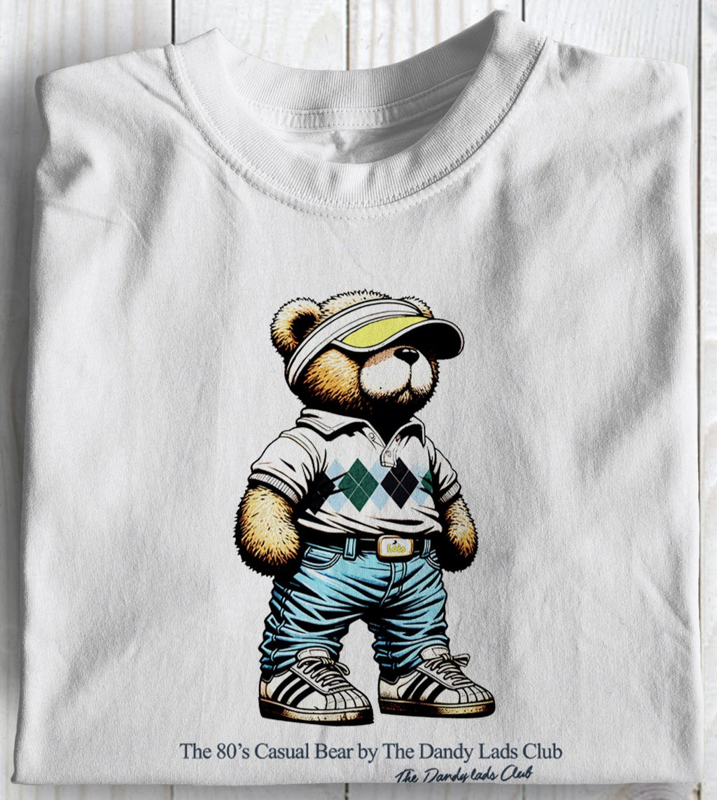 The 1980's Bear Football Casuals Awaydays T Shirt