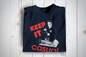 Dassler Keep It Casual Football Casuals Awaydays T Shirt