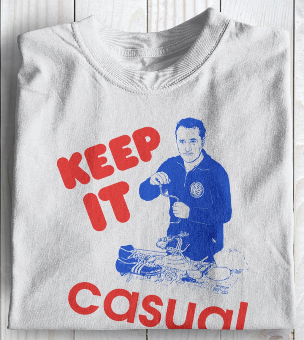 Dassler Keep It Casual Football Casuals Awaydays T Shirt