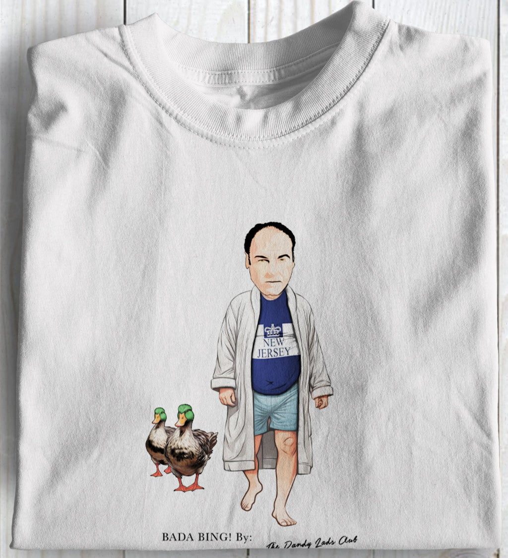 Bada Bing Sopranos  Football Casuals Awaydays T Shirt