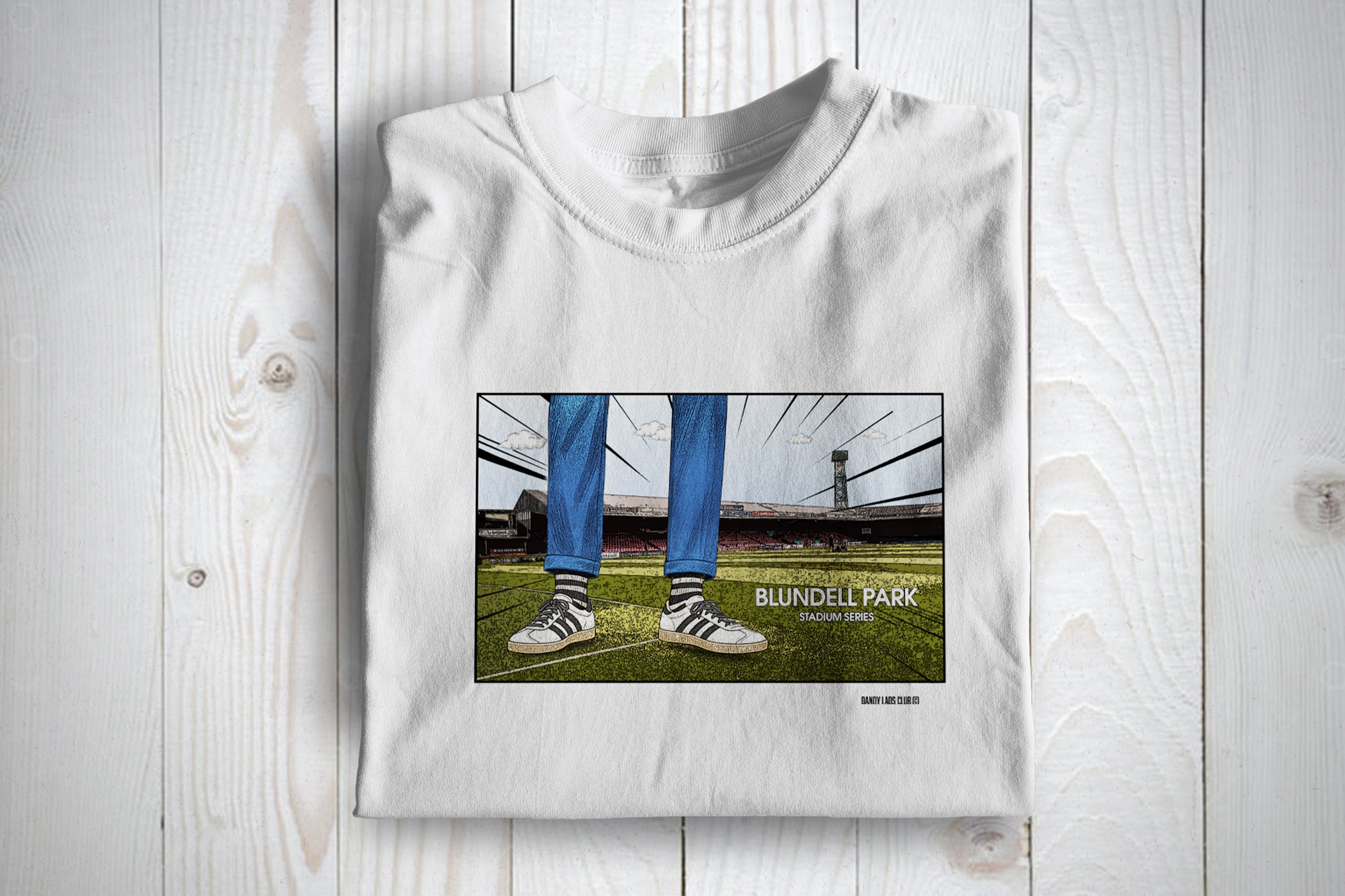 Grimsby Stadium Series Football Casuals Awaydays T Shirt