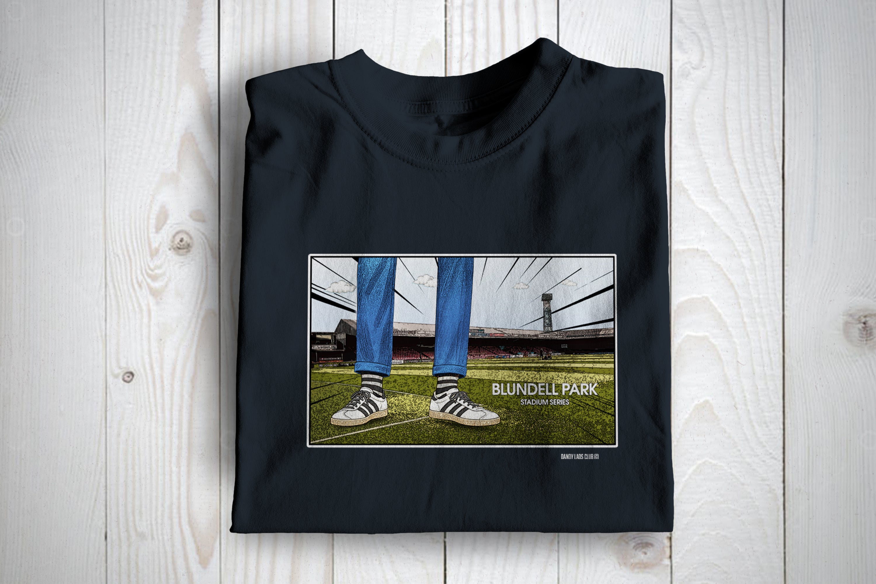Grimsby Stadium Series Football Casuals Awaydays T Shirt