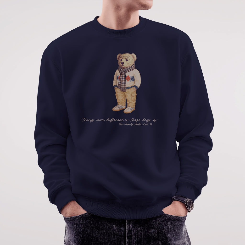 Things Were Different In Those Days Lendl Edition Football Casuals Awaydays Sweatshirt