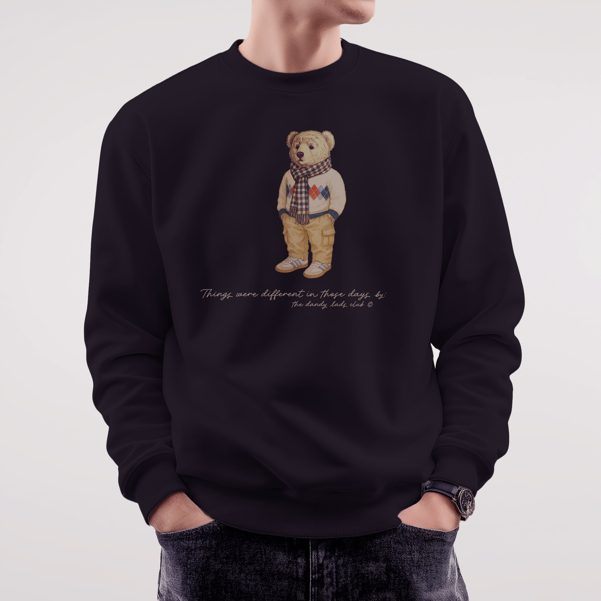 Things Were Different In Those Days Lendl Edition Football Casuals Awaydays Sweatshirt
