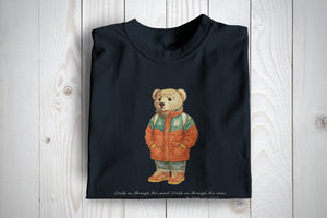 Liverpool Bench Coat Bear Football Casuals Awaydays T Shirt