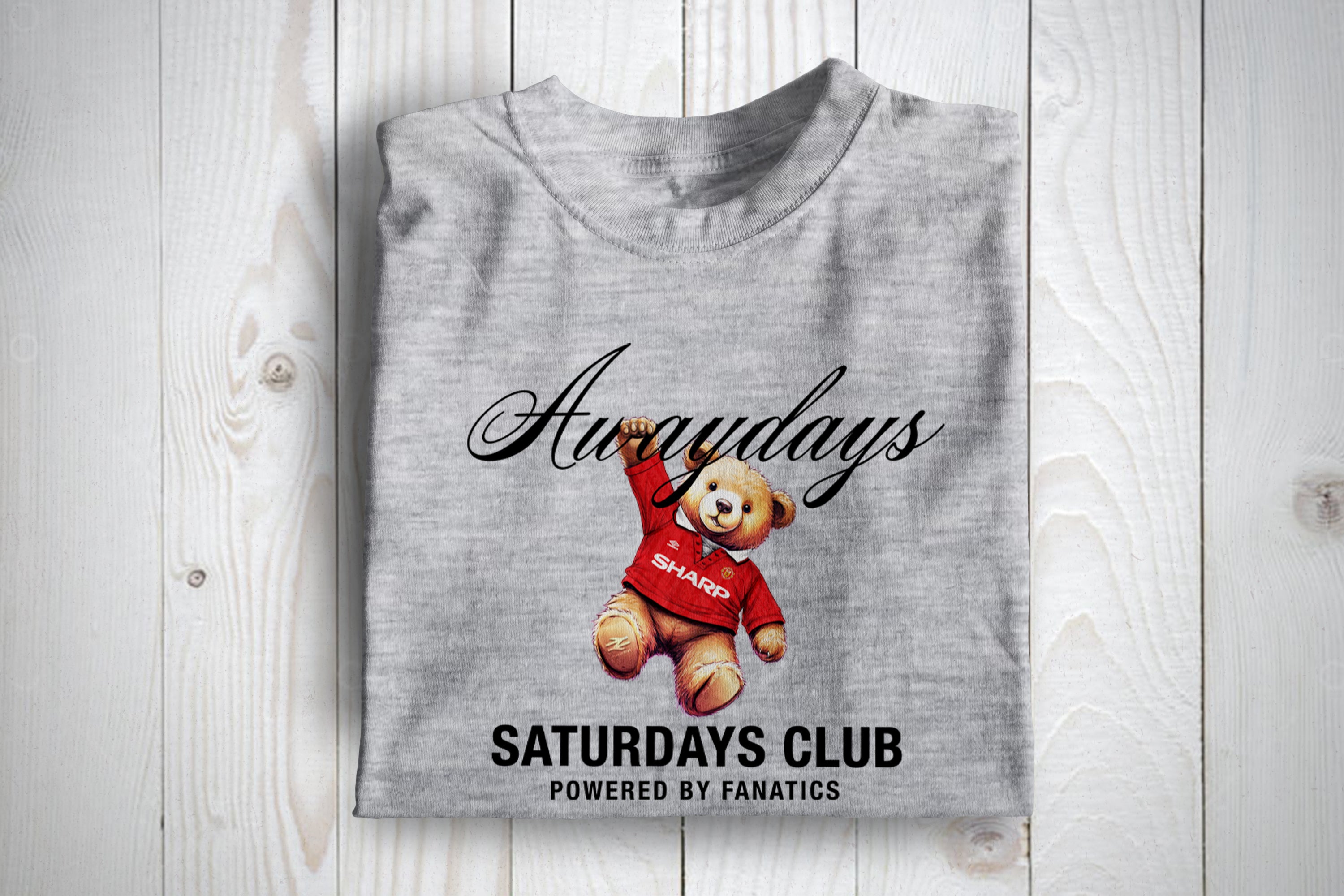 United Saturdays Club Bear Manchester Football Casuals Awaydays T Shirt
