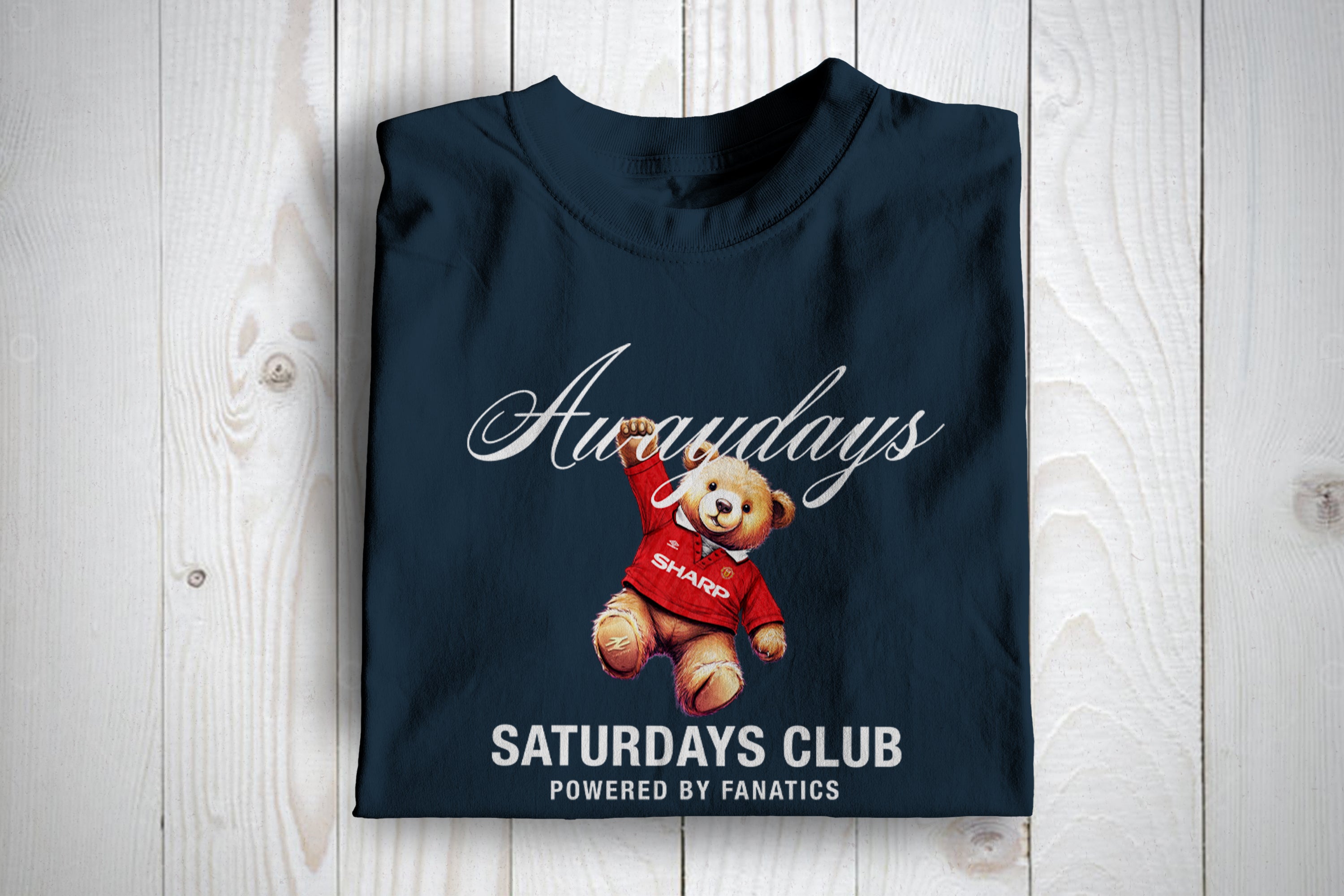 United Saturdays Club Bear Manchester Football Casuals Awaydays T Shirt