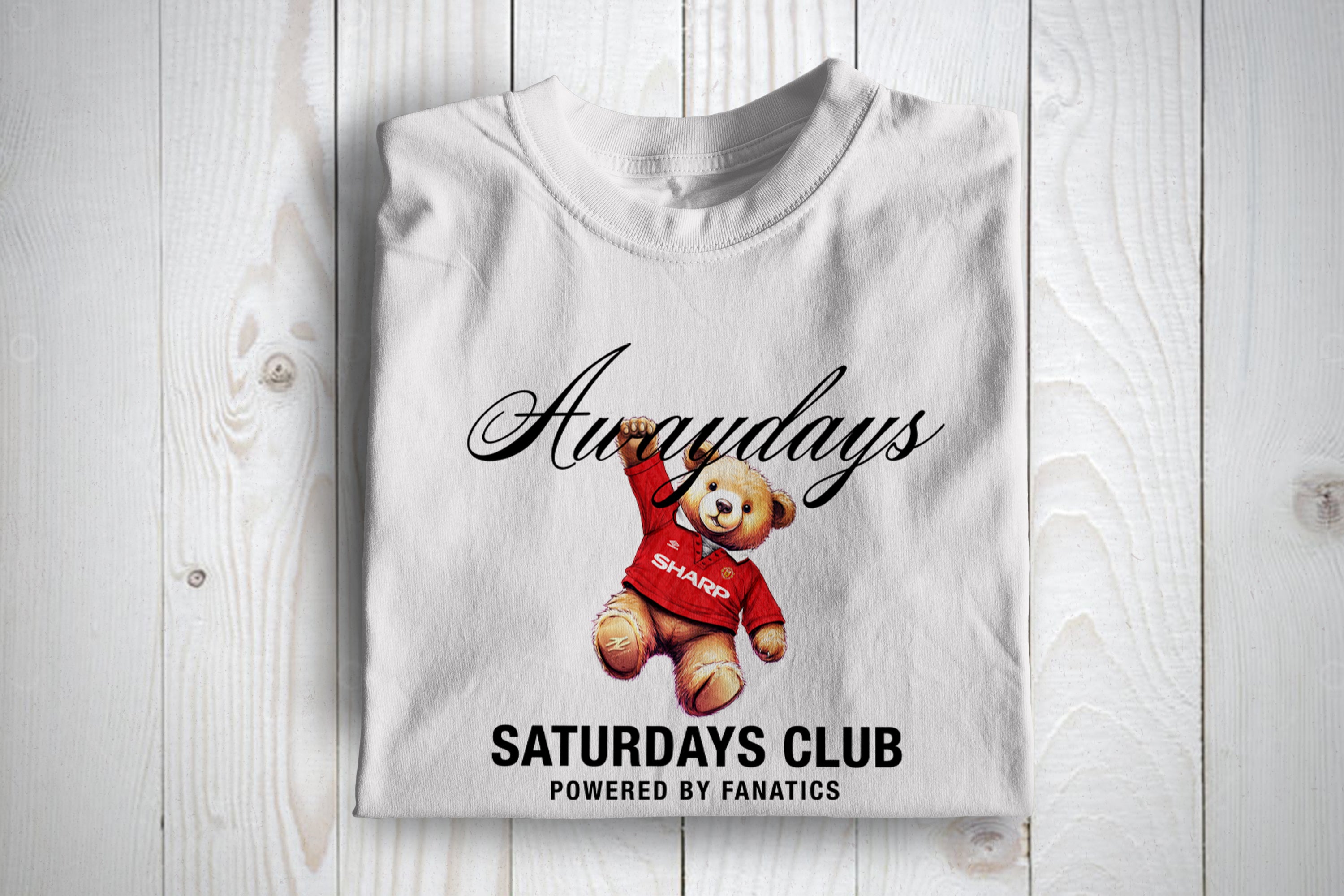 United Saturdays Club Bear Manchester Football Casuals Awaydays T Shirt