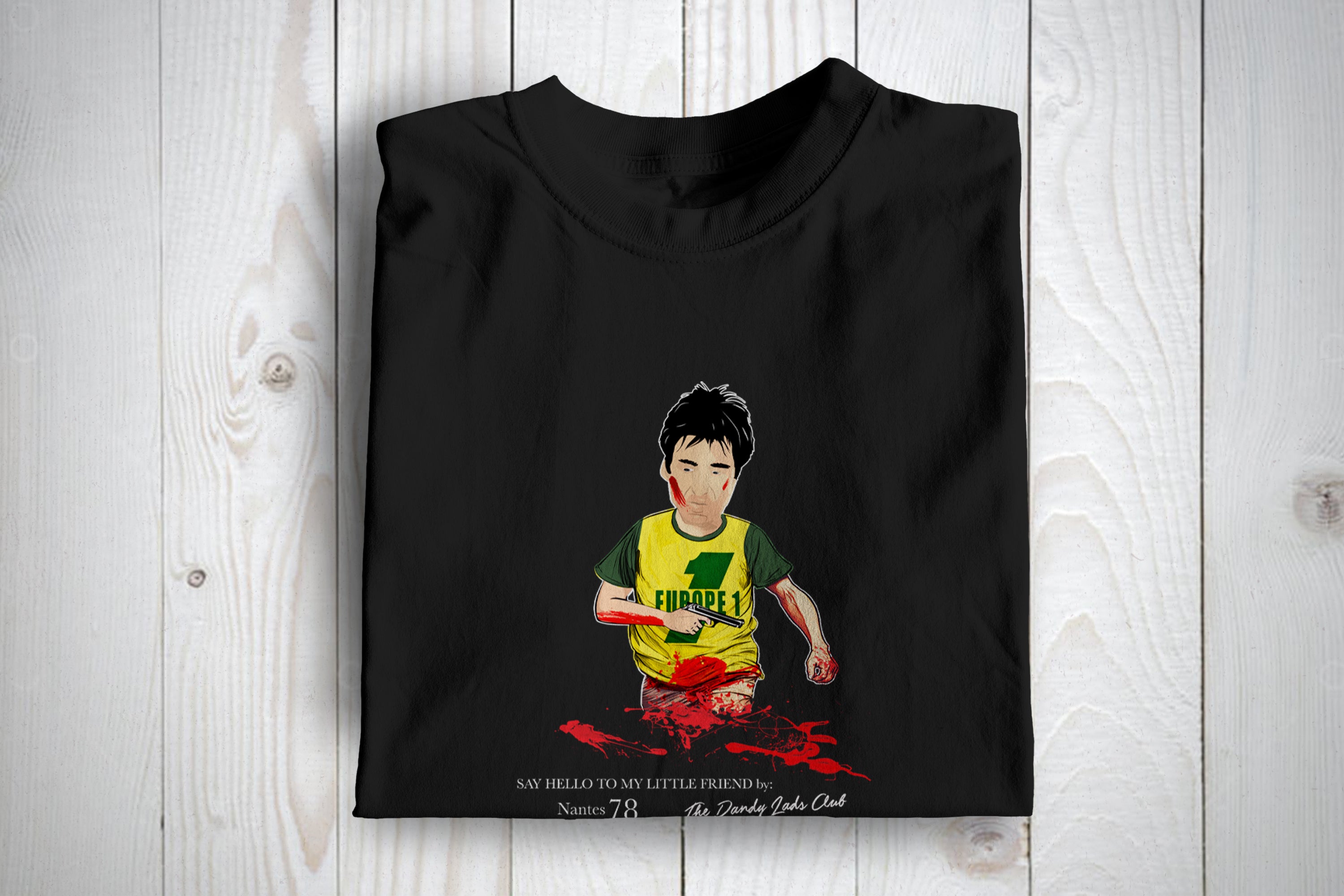 Nantes Say Hello To My Little Friend, Scarface Football Casuals Awaydays T Shirt