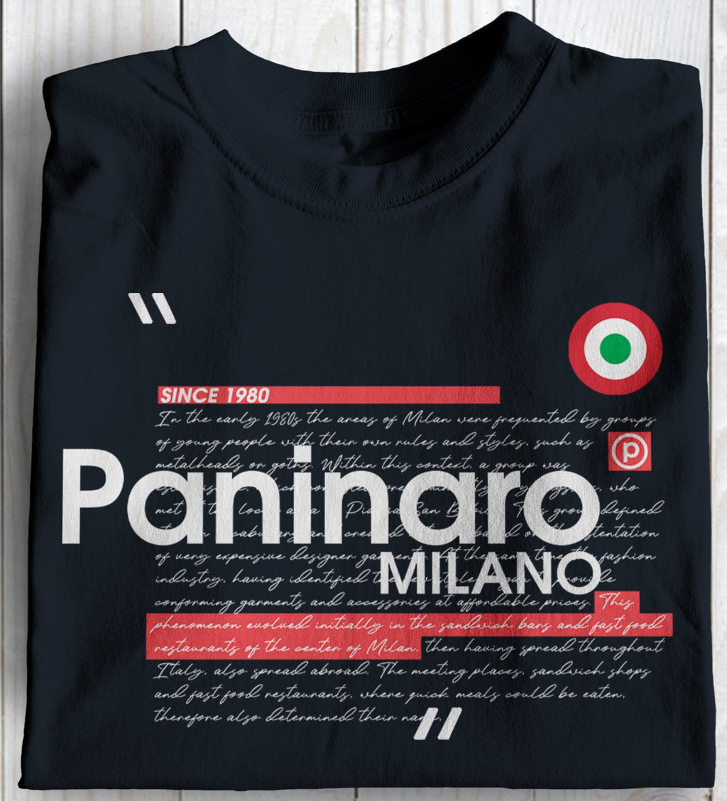 Paninaro History 80s Subculture T Shirt