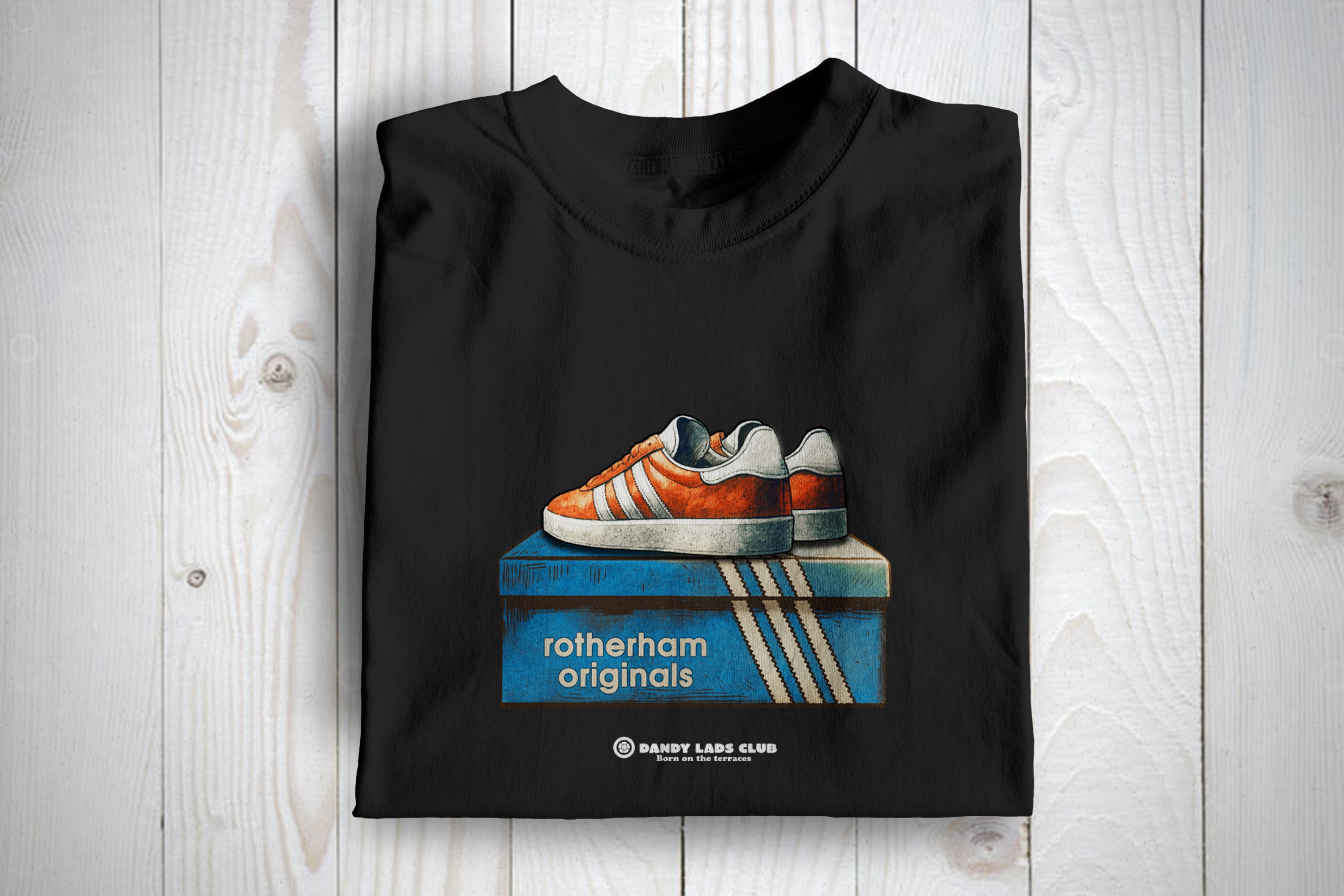 Rotherham Originals Football  Casuals Awaydays T Shirt