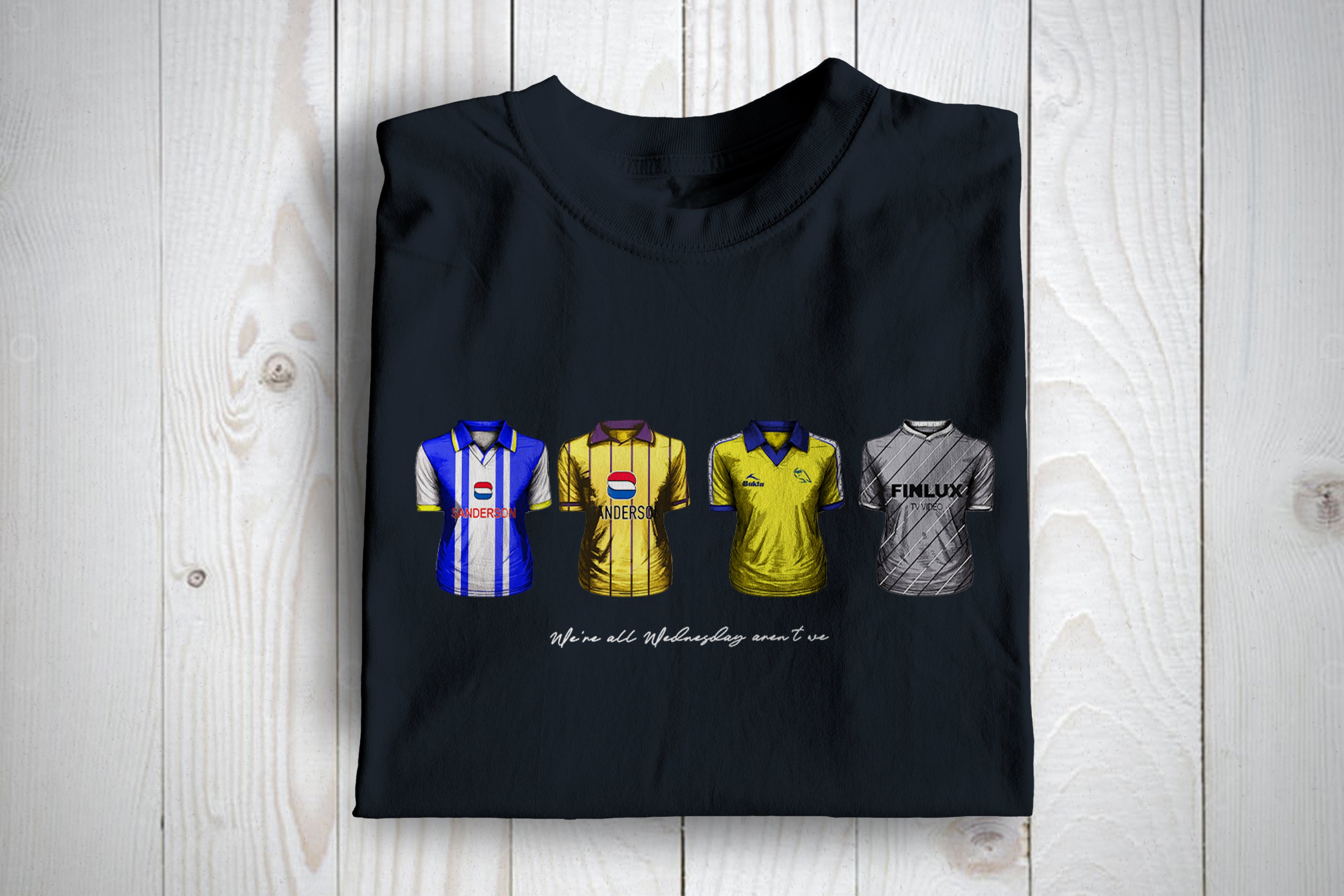 We're All Wednesday Football Awaydays T Shirt