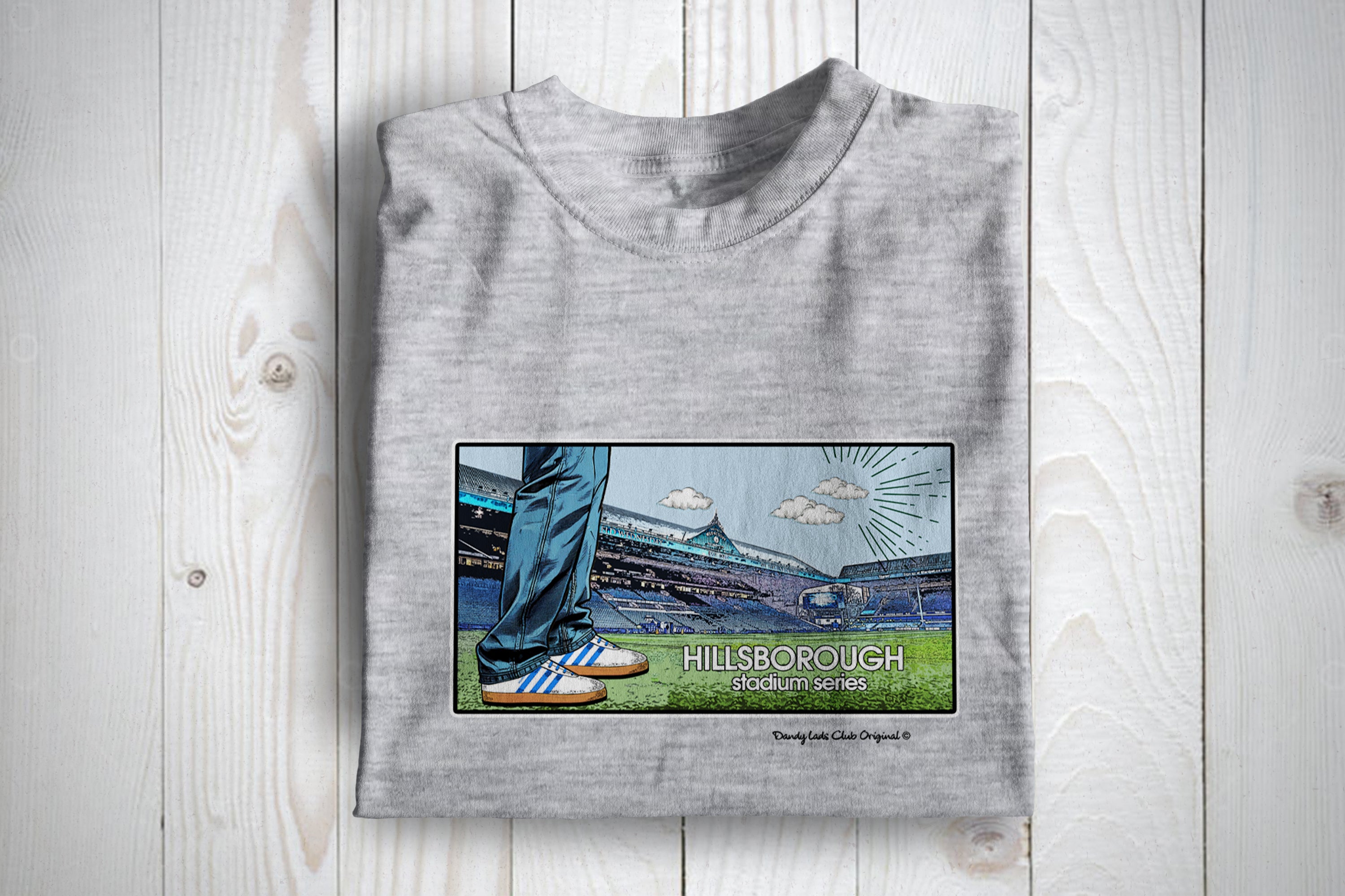 Wednesday Stadium Series Football Casuals Awayday T Shirt