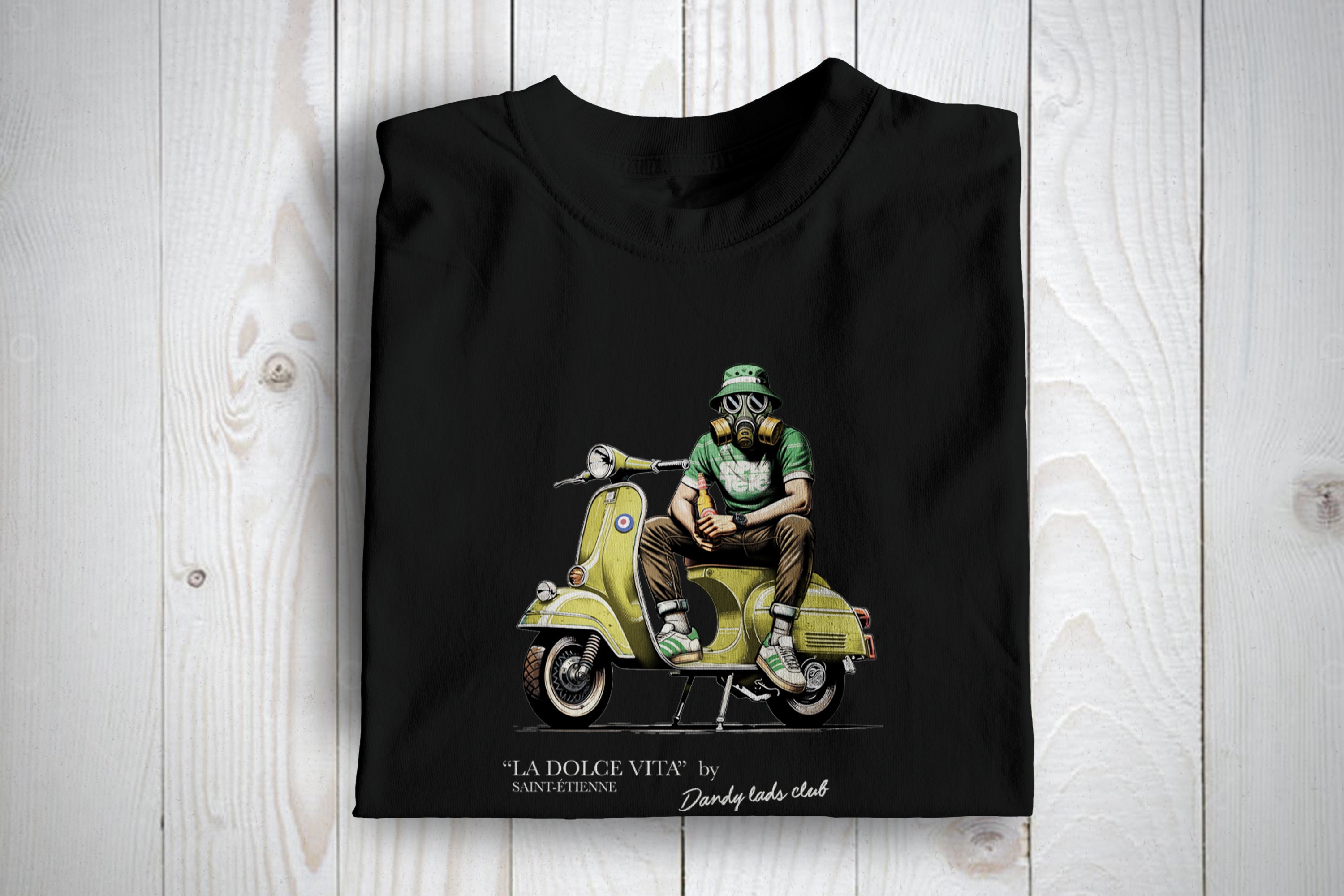 St Etienne La Dolce Vita Football Casuals Awaydays T Shirt