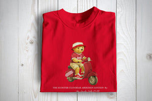 Aberdeen Scooter Club Bear Football Casuals Awaydays T Shirt