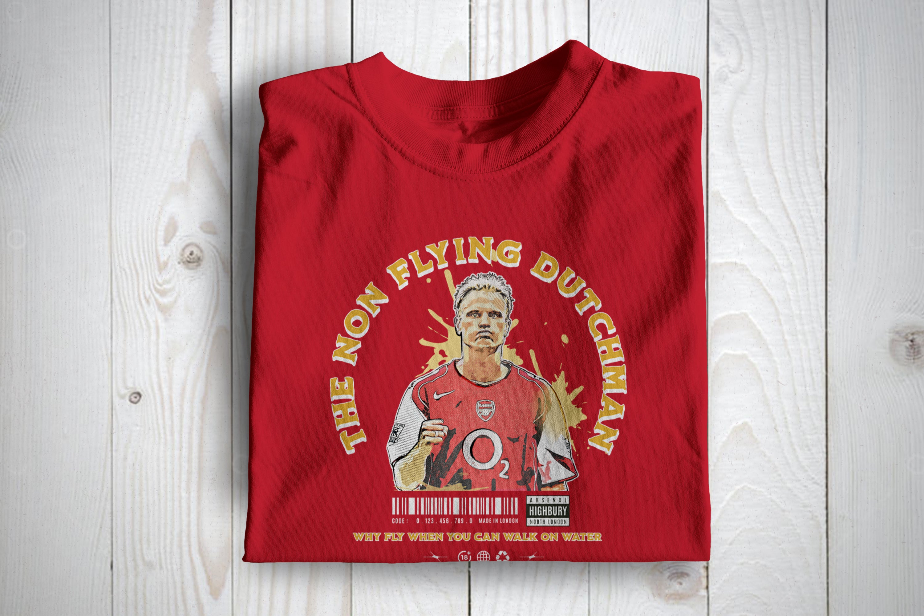 The Non Flying Dutchman Football Awaydays T Shirt