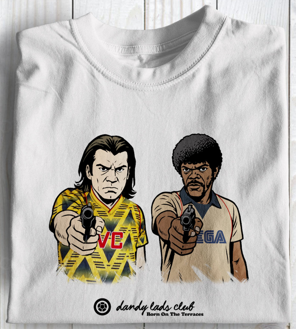 Divine Intervention Arsenal Themed  Football Awaydays T Shirt