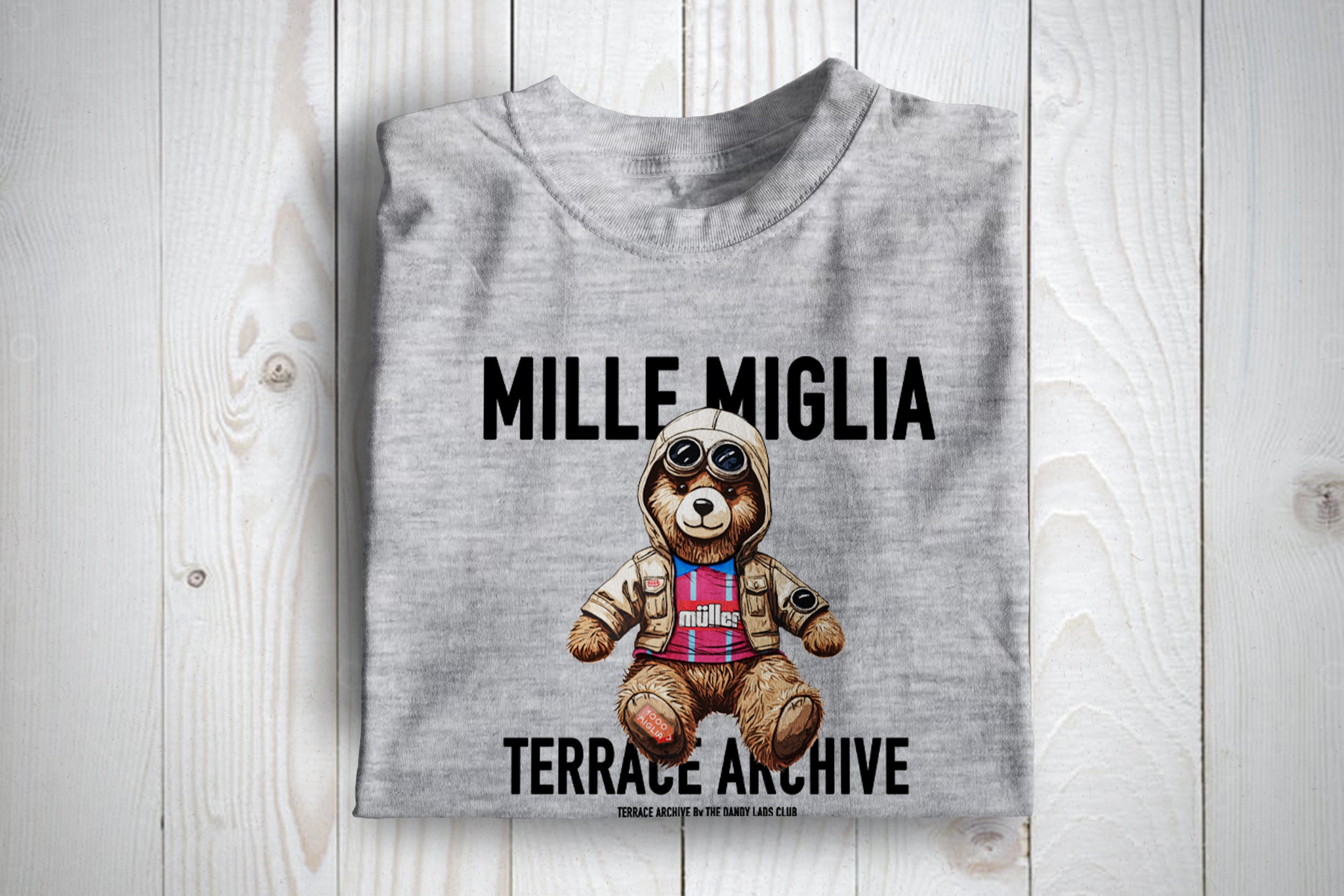 Villa Terrace Archive Football Casuals Awaydays T Shirt