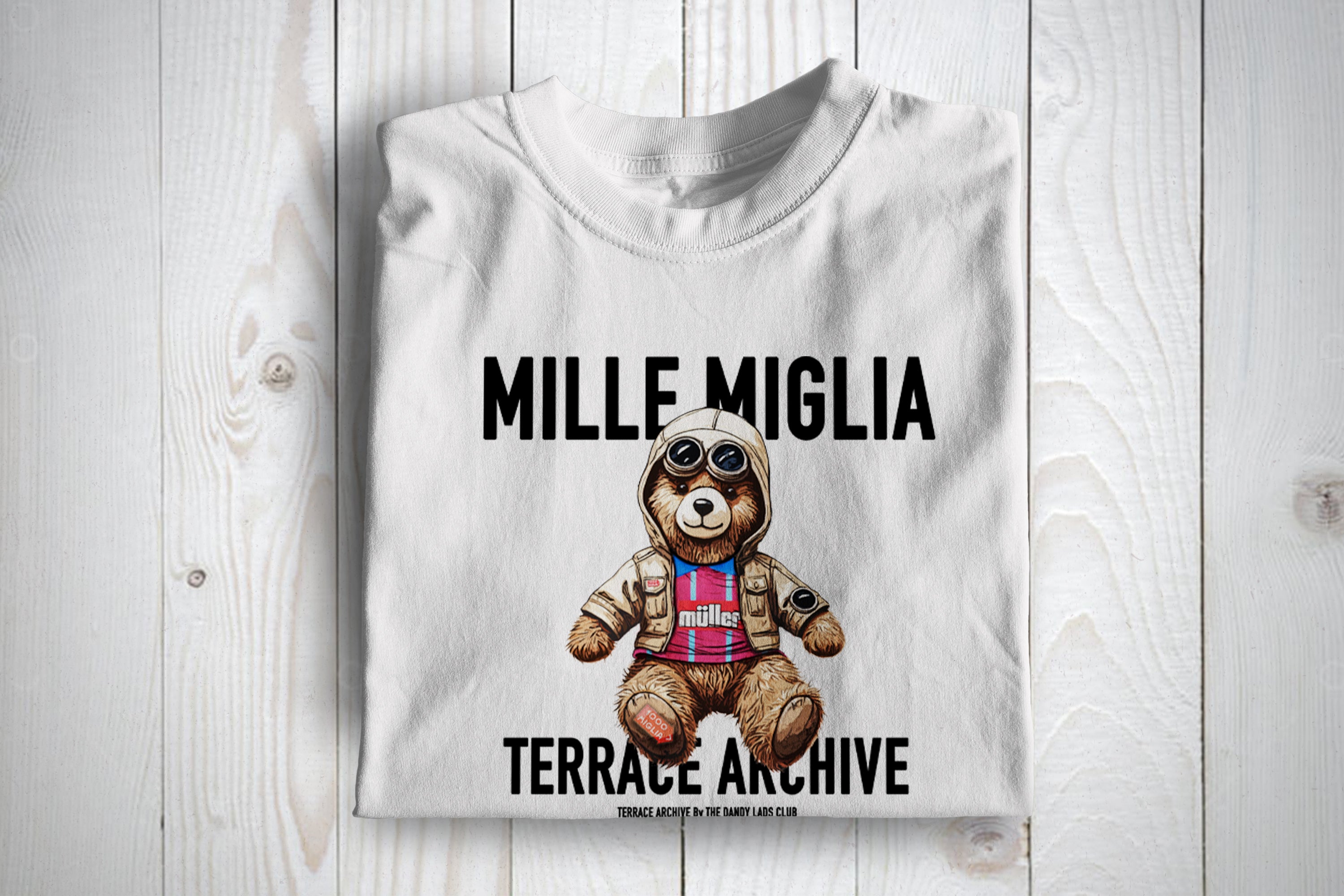 Villa Terrace Archive Football Casuals Awaydays T Shirt