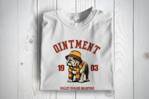 Bradford Ointment Bulldog  Football Casuals Awaydays T Shirt