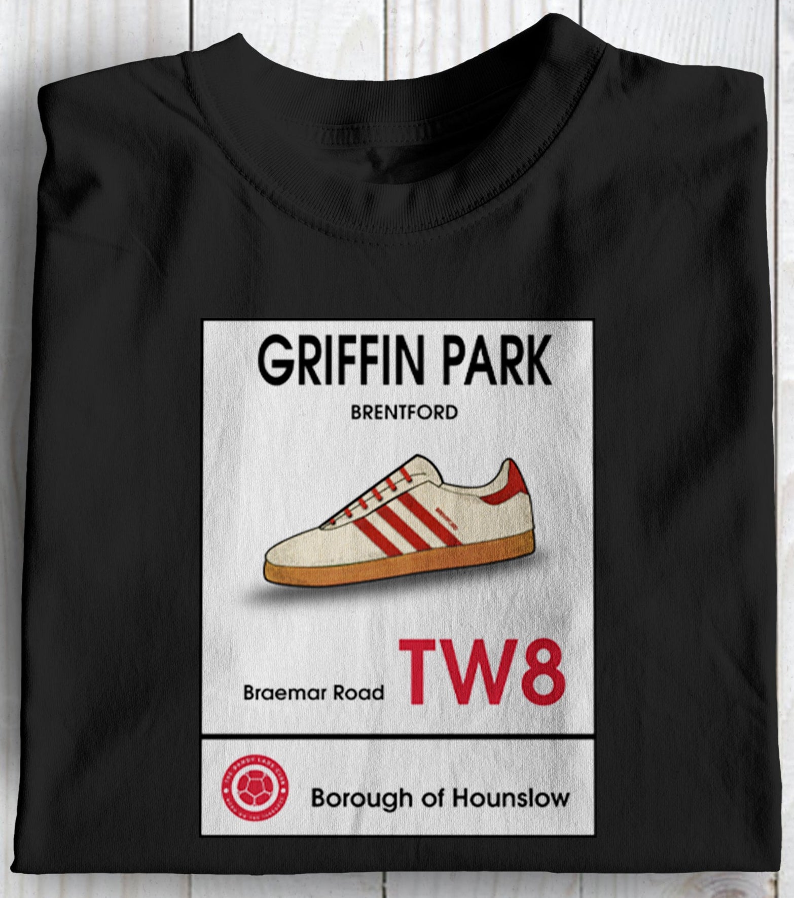 Brentford Griffin Park Sign Football Casuals  Awaydays T Shirt
