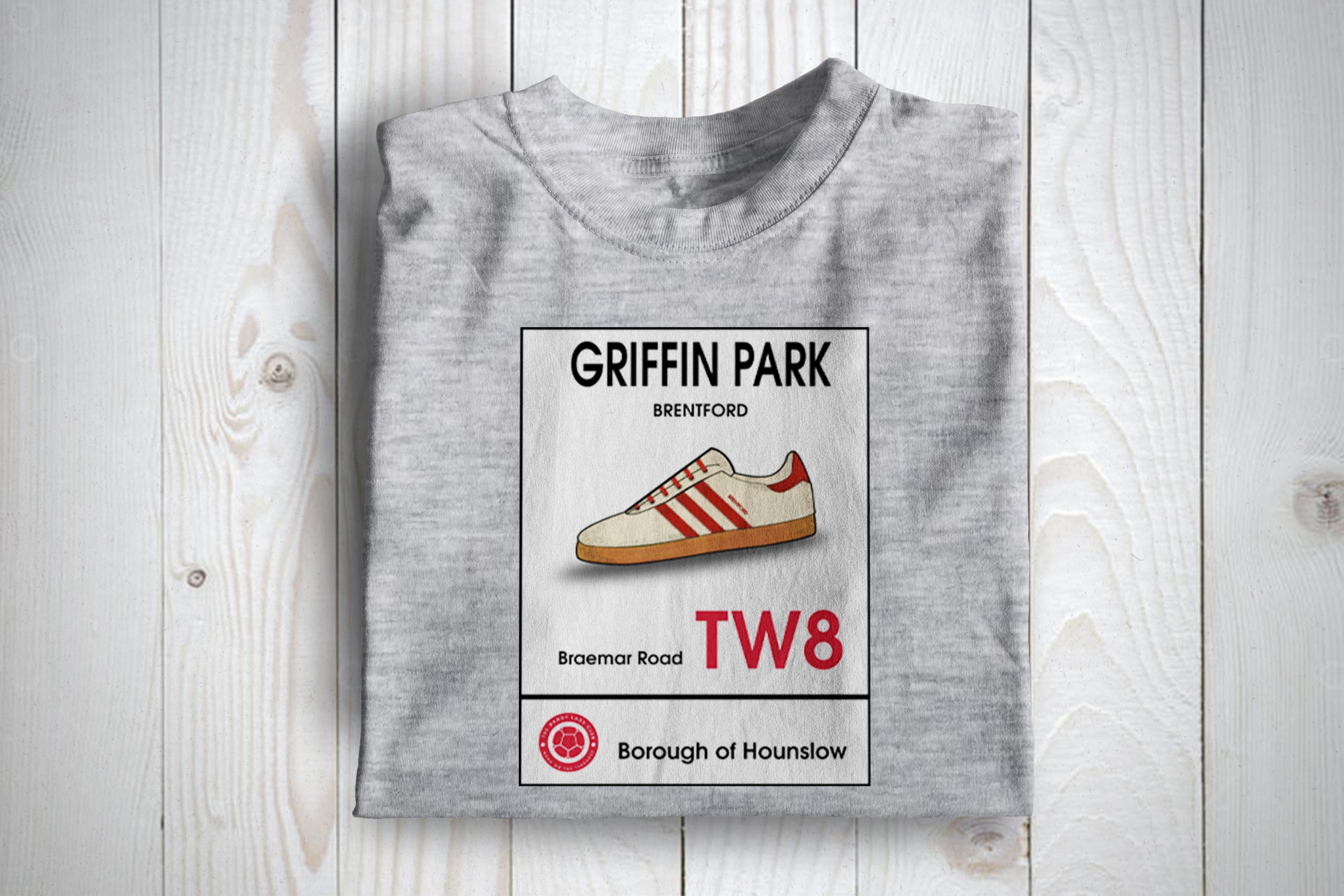 Brentford Griffin Park Sign Football Casuals  Awaydays T Shirt