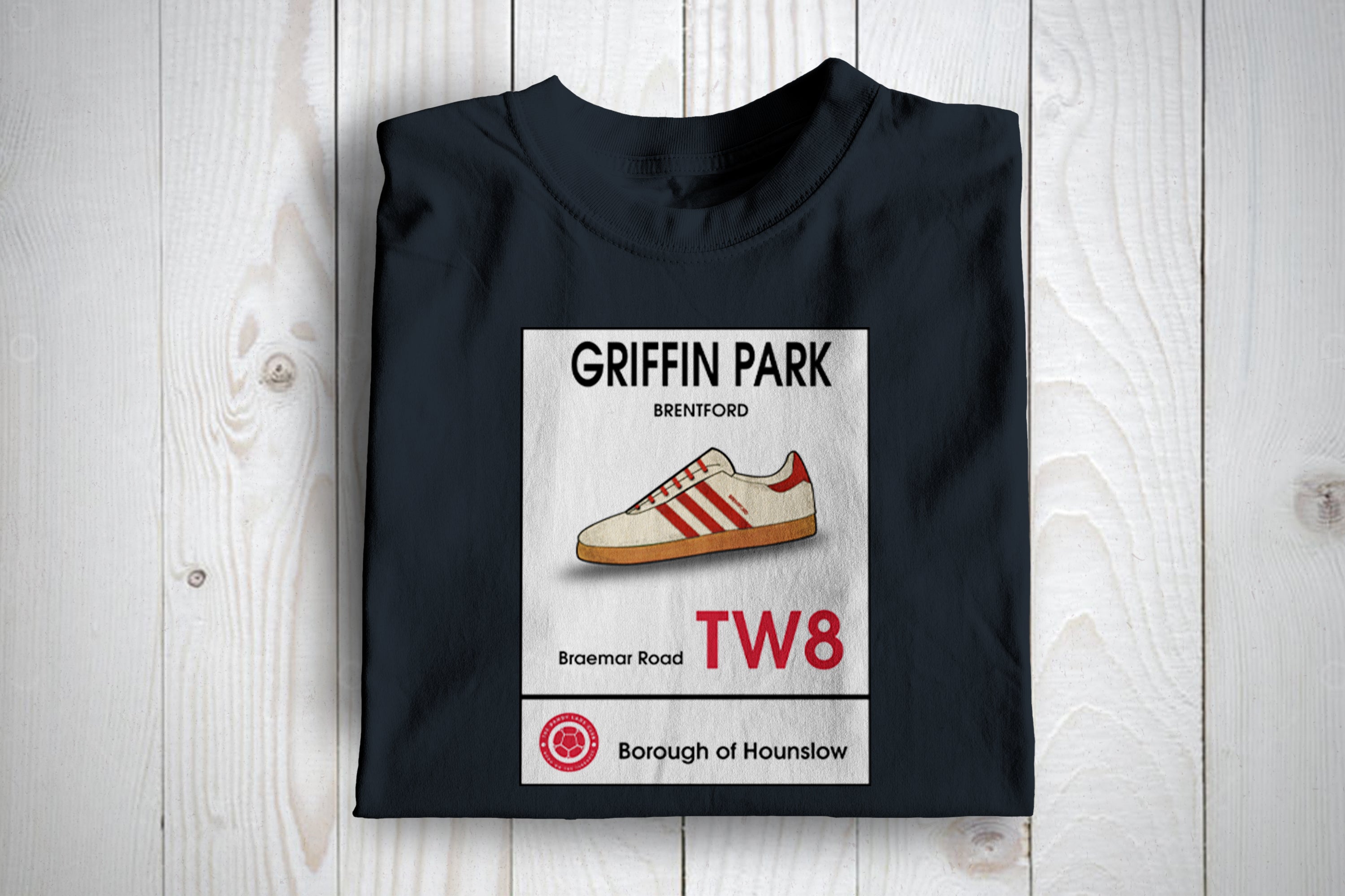 Brentford Griffin Park Sign Football Casuals  Awaydays T Shirt