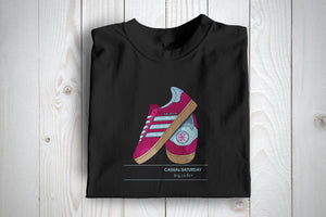 Burnley Casual Saturday Football Awaydays T Shirt