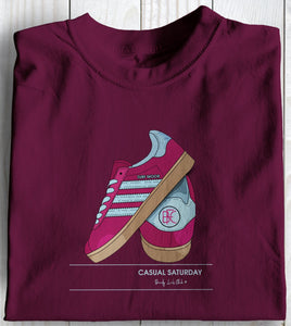 Burnley Casual Saturday Football Awaydays T Shirt