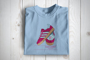 Burnley Casual Saturday Football Awaydays T Shirt