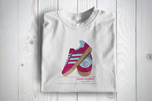 Burnley Casual Saturday Football Awaydays T Shirt