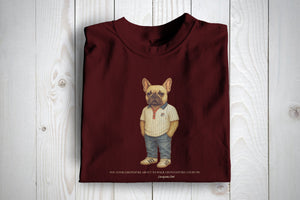 Centre Court Bulldog 80s Football Casuals Awaydays T Shirt