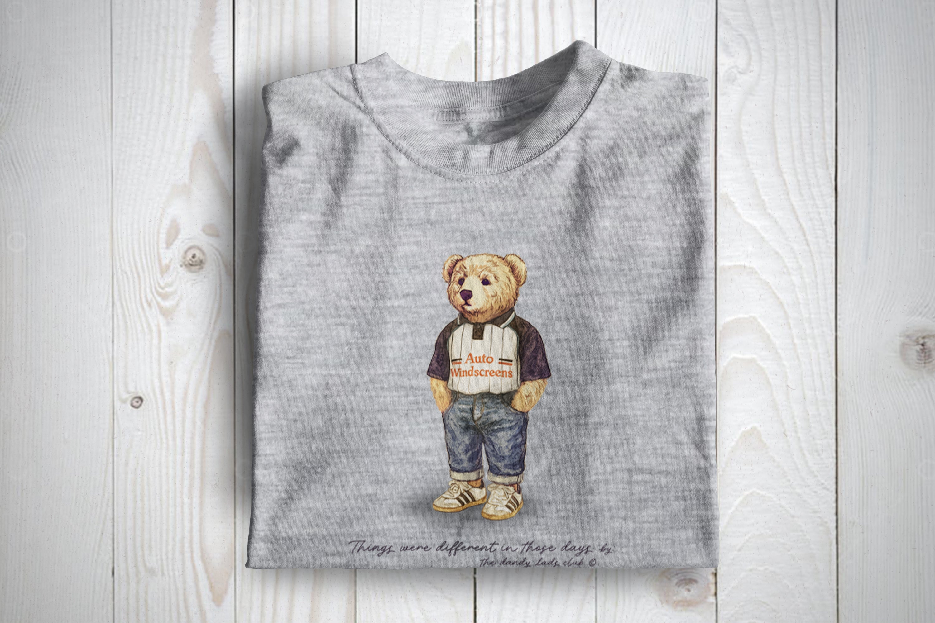 Derby Awayday Bear Football Casuals Awaydays T Shirt