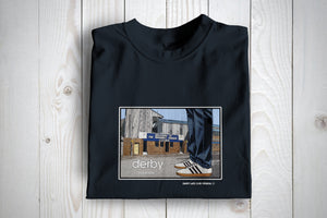 Derby Stadium Series Football Casuals Awaydays T Shirt