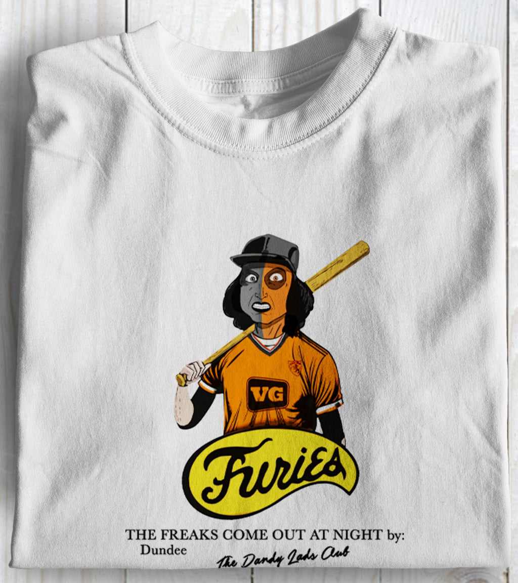 Dundee Utd Themed The Freaks Come Out At Night Football Awayday T Shirt