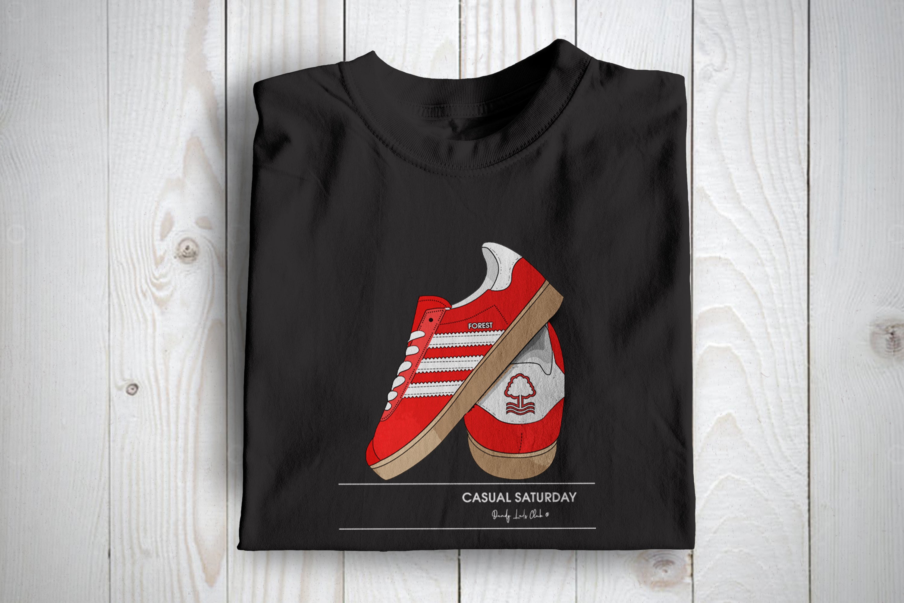 Nottingham Casual Saturday Football Awaydays T Shirt