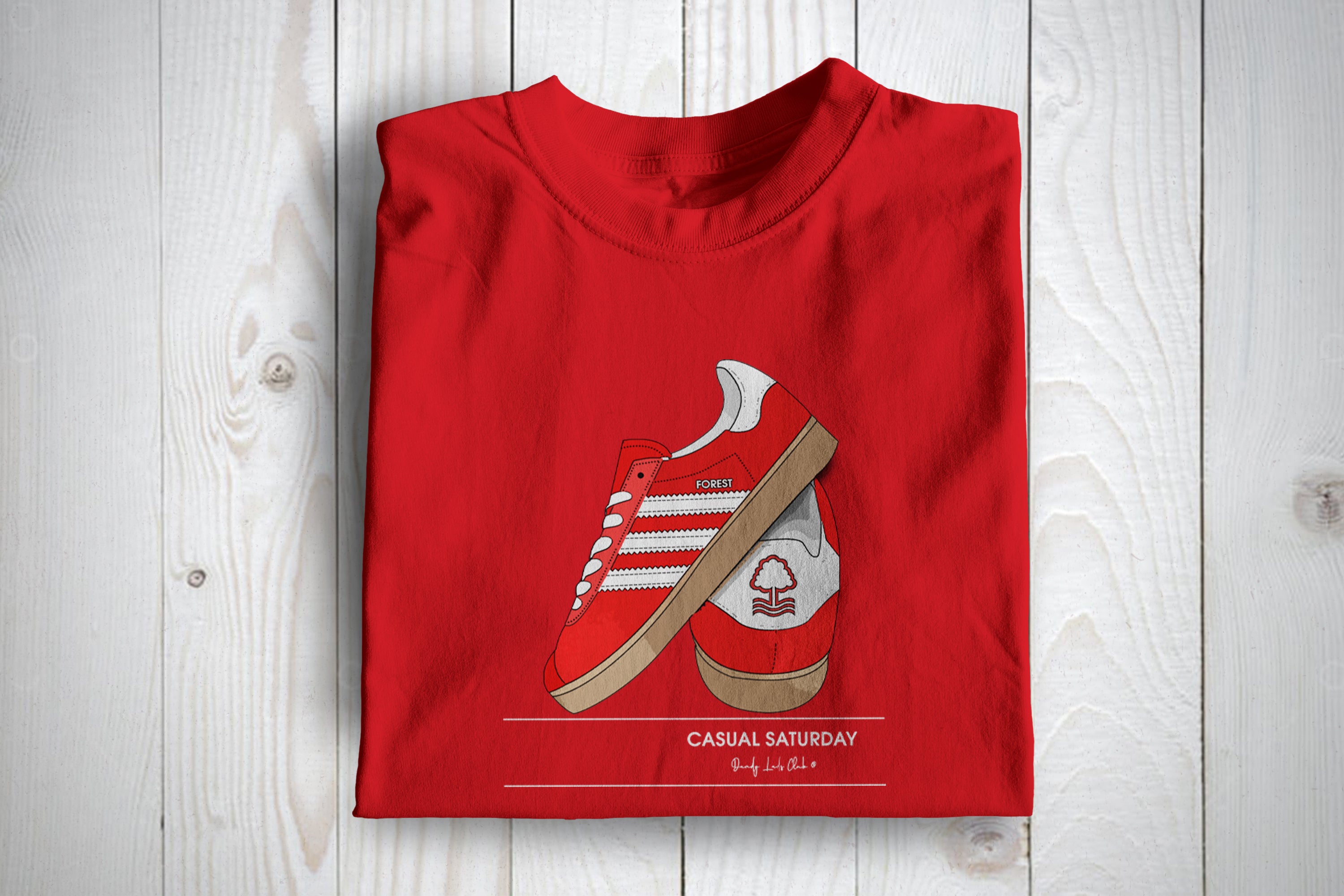 Nottingham Casual Saturday Football Awaydays T Shirt