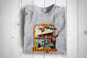 Janet And John Off To Play Hooligans Football Casuals Awaydays T shirt