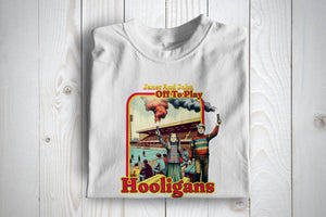 Janet And John Off To Play Hooligans Football Casuals Awaydays T shirt