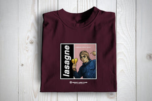Anybody Fancy Some Lasagne Oasis Themed T Shirt