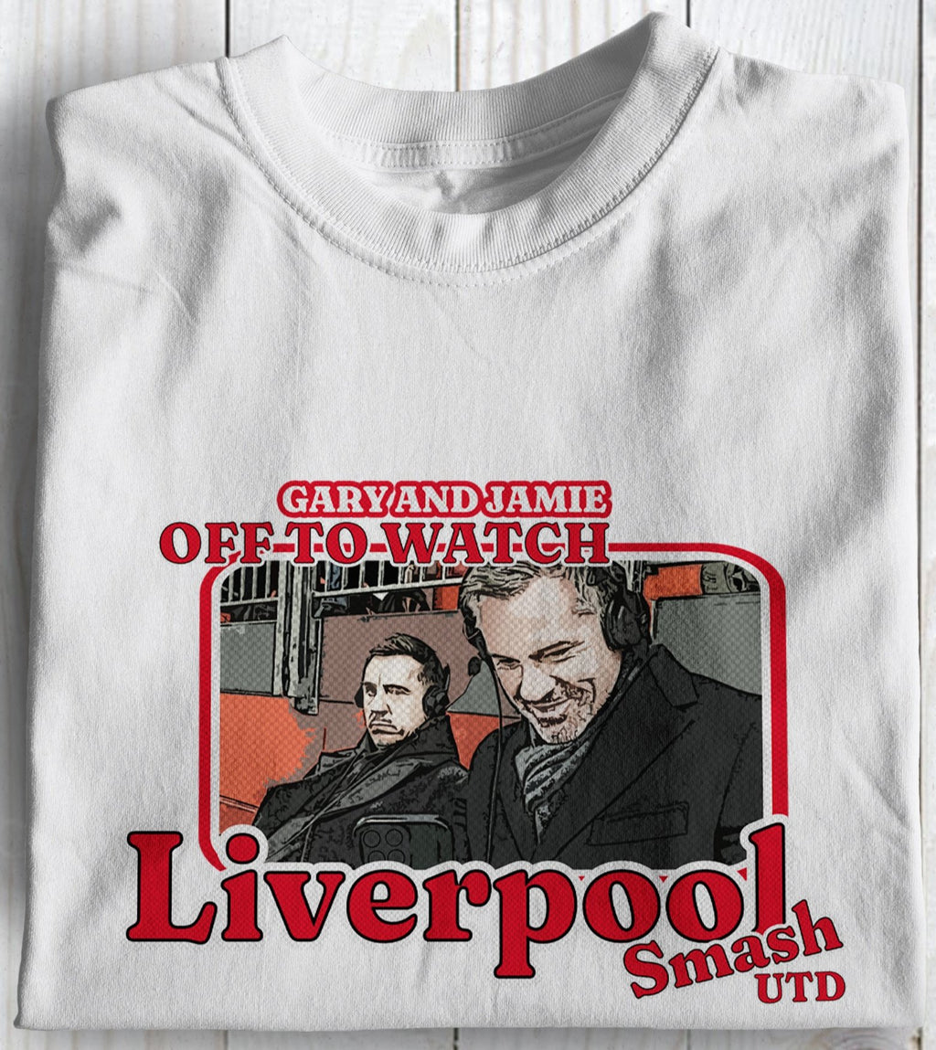 Gary And Jamie Off To Watch Liverpool Awaydays T Shirt