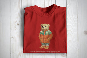 Liverpool Bench Coat Bear Football Casuals Awaydays T Shirt