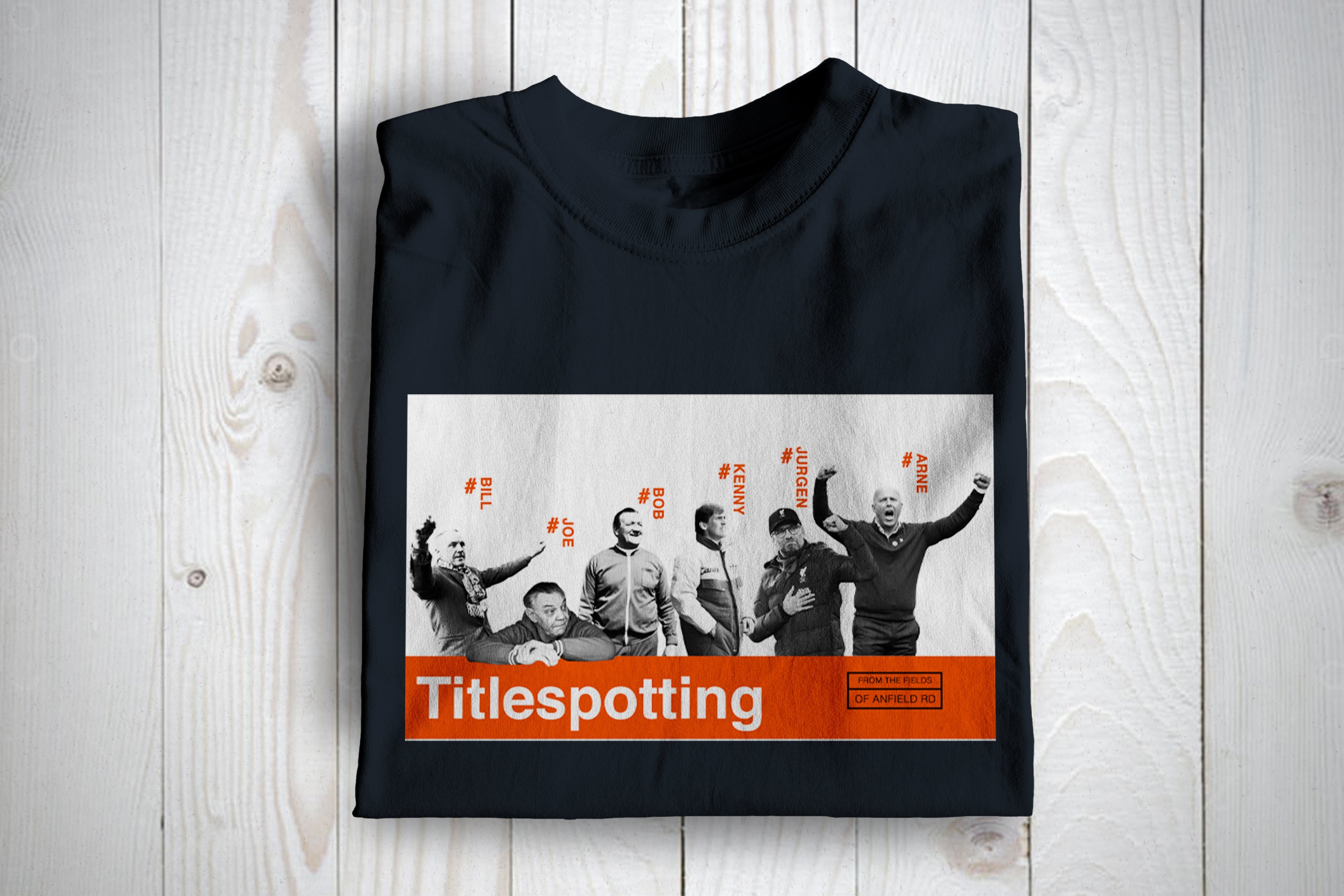 Titlespotting Liverpool Awaydays T Shirt