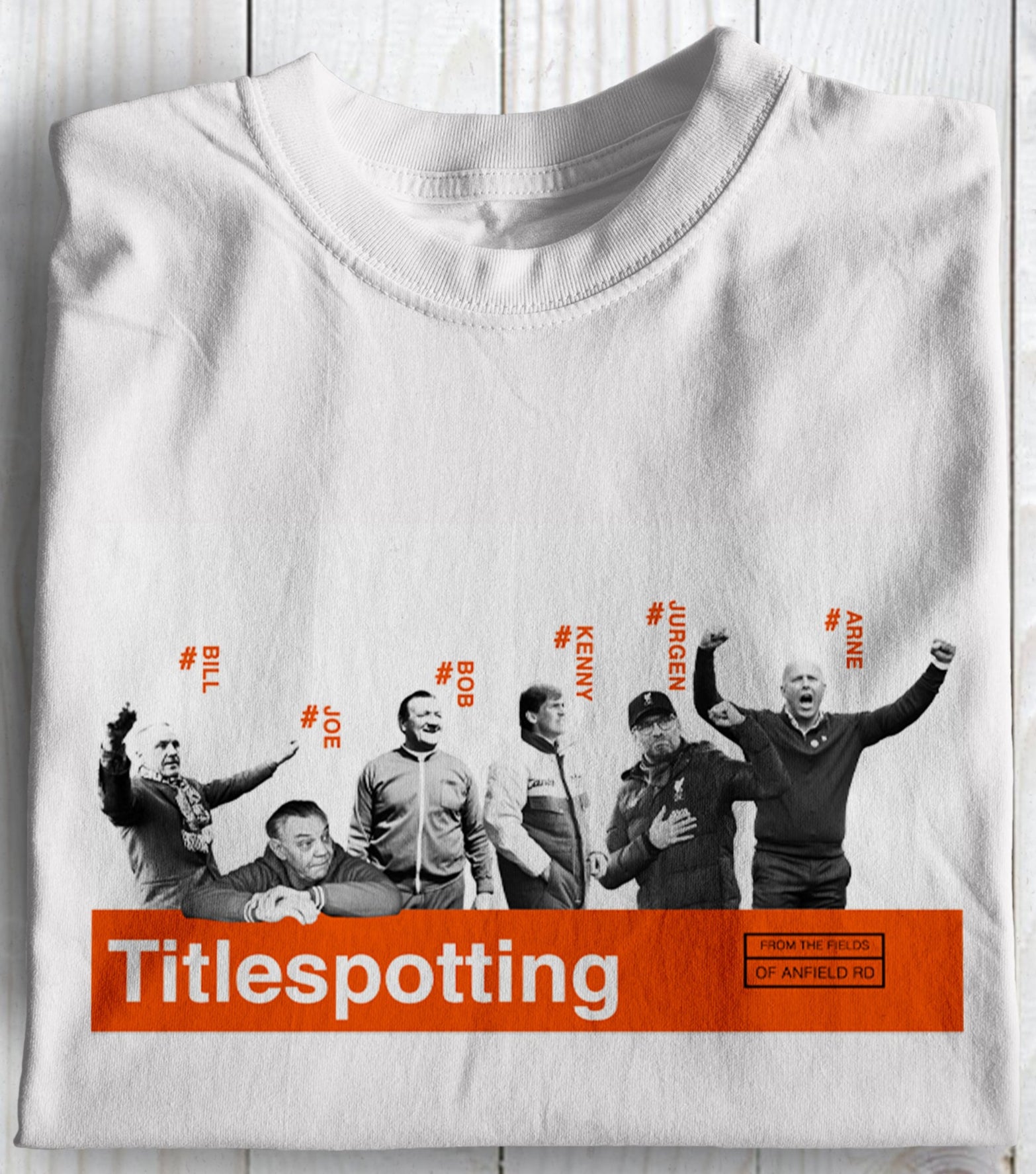 Titlespotting Liverpool Awaydays T Shirt