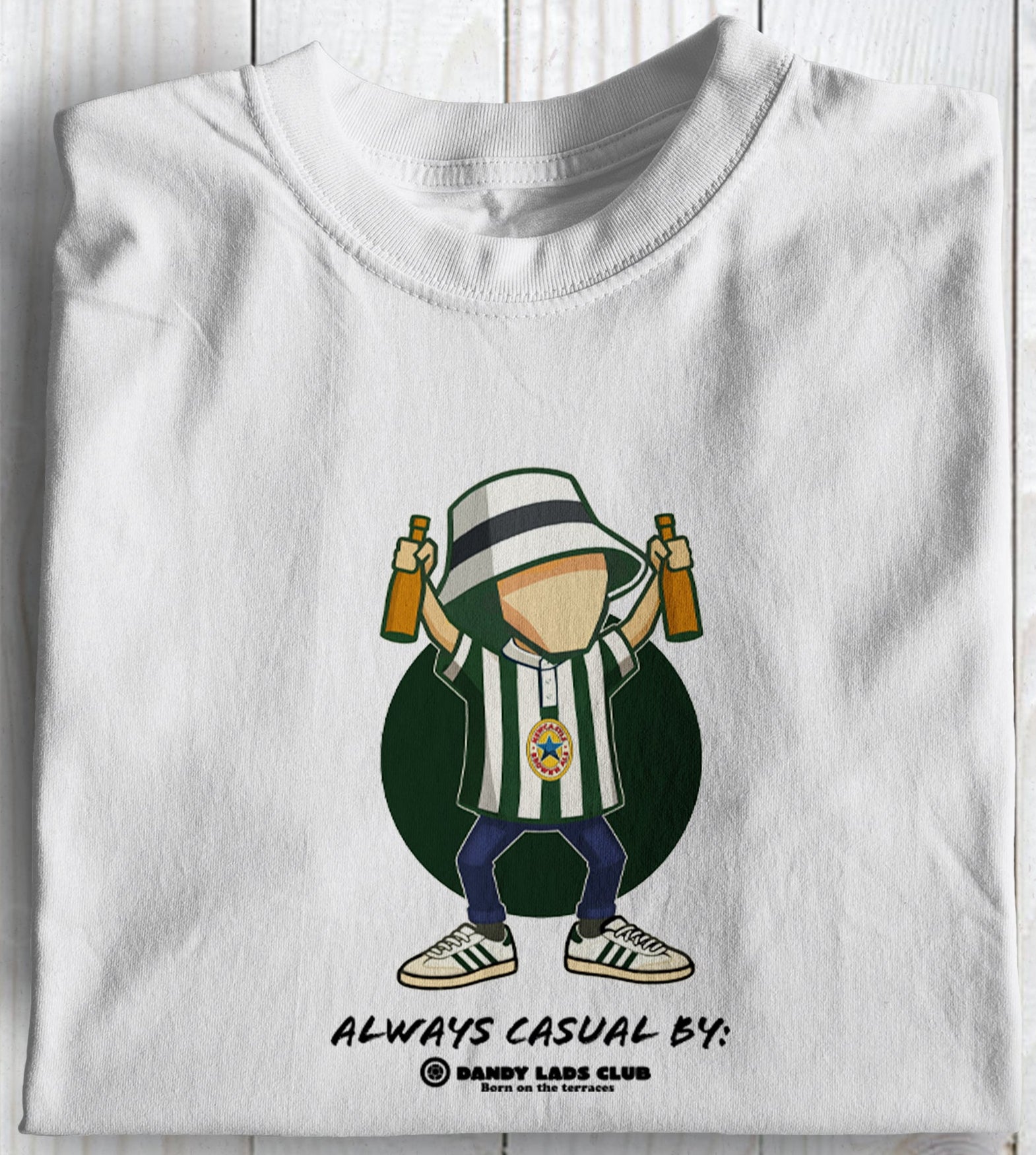 Newcastle Always Casual Football Casuals Awaydays T Shirt
