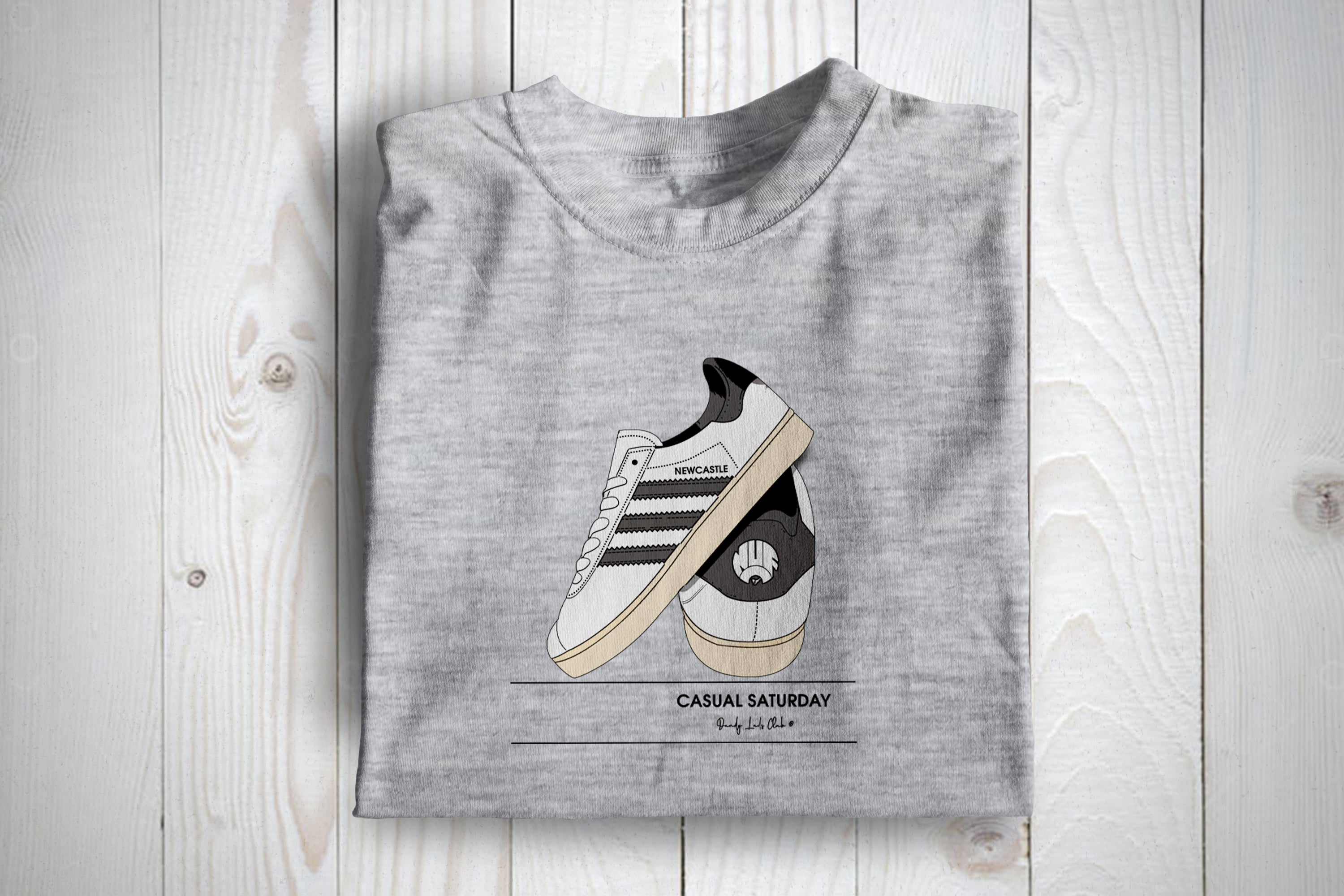 Newcastle Casual Saturday Football Awaydays T Shirt