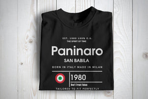 Paninaro Spirit Of Time  80s Subculture T Shirt