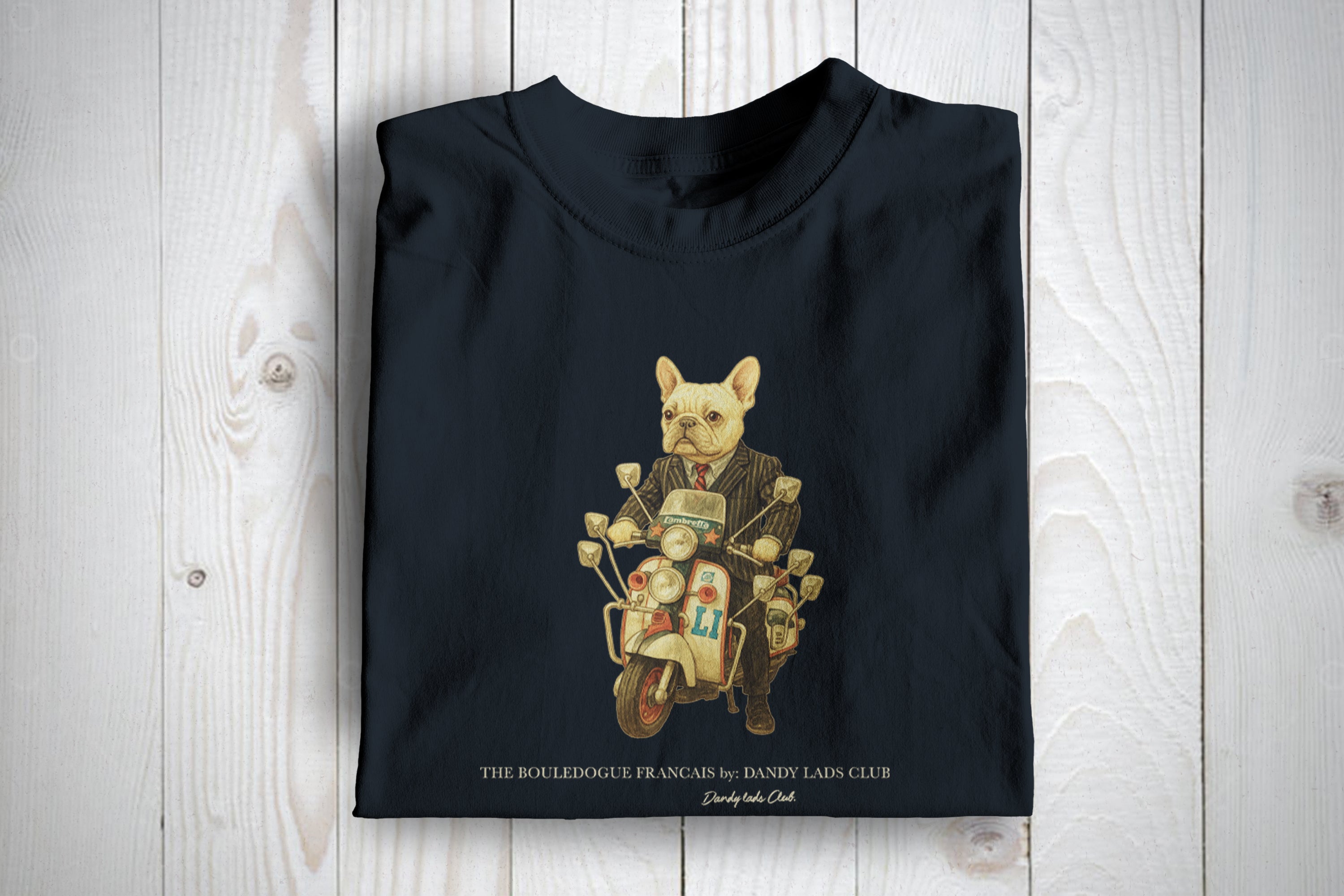 Bouledogue Francais Quadrophenia Mod subculture T Shirt